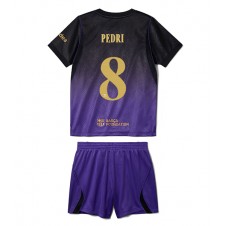 Barcelona Pedri Gonzalez #8 Bortaställ Barn 2026-27 Korta ärmar (+ Korta byxor)